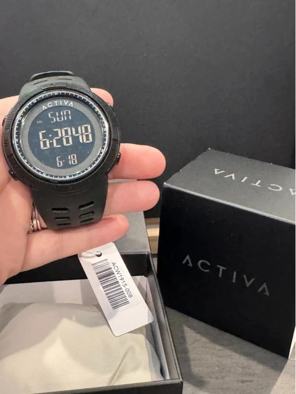 Invicta Activa digital watch rubbery band